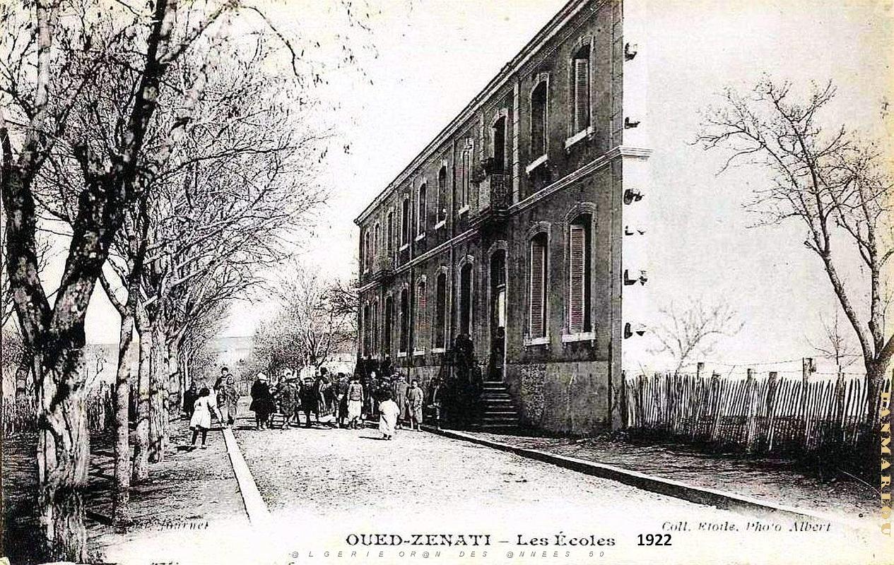 Oued-Zenatti - Ecoles - 1922.jpg